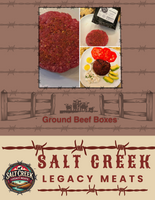 Ground Steak Burger Box